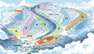 尾瀬戸倉スキー場MAP