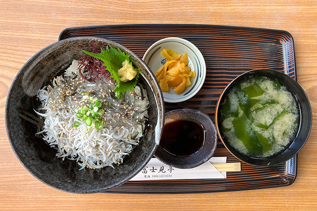 ２色しらす丼