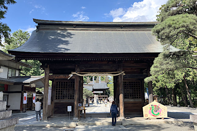 甲斐国一宮 浅間神社・随神門