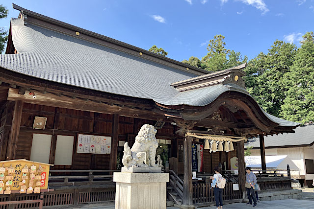 甲斐国一宮 浅間神社の拝殿