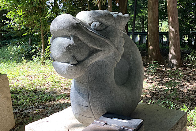 甲斐国一宮 浅間神社の十二支・辰像