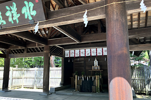 身曾岐神社の水祥殿