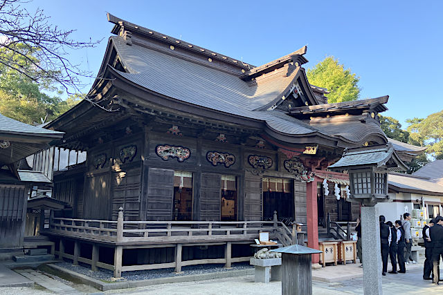 大洗磯前神社・拝殿