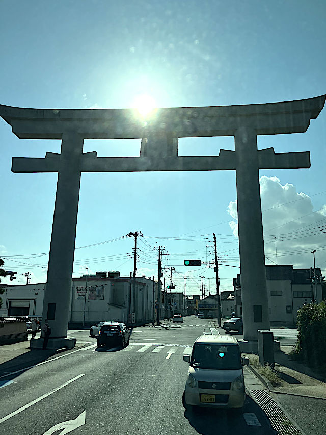 大洗磯前神社・一の鳥居