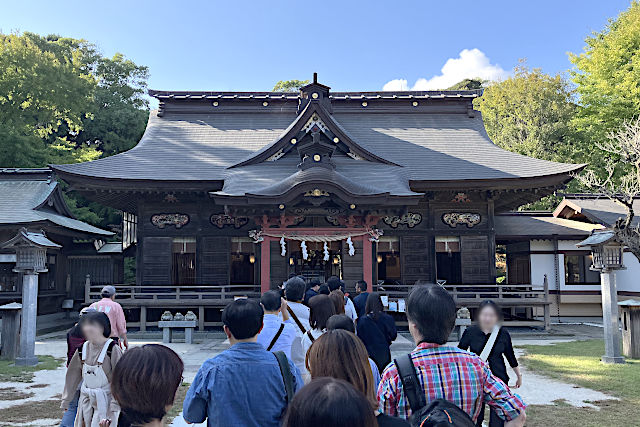 大洗磯前神社・拝殿