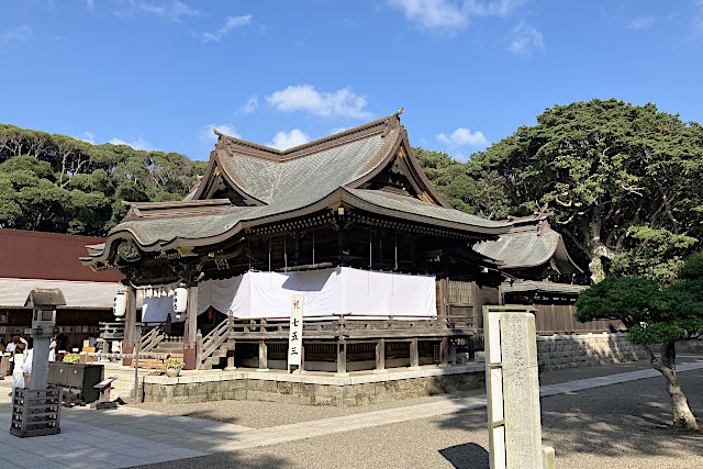 酒列磯前神社・社殿