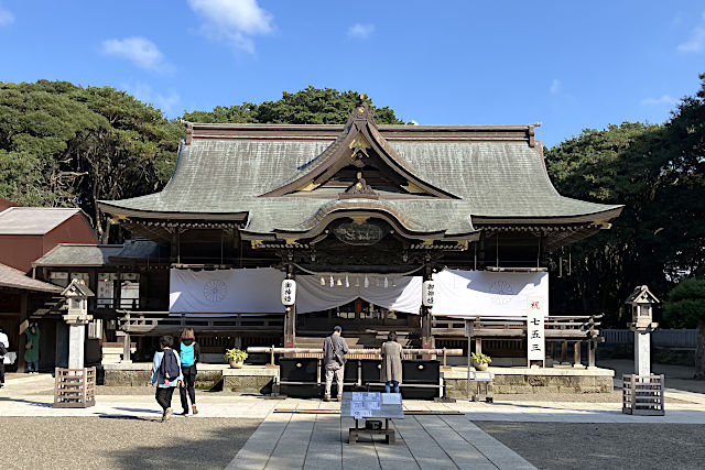 酒列磯前神社・拝殿