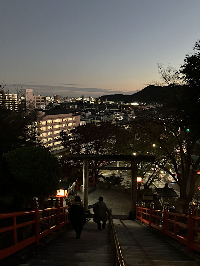 足利織姫神社・本坂