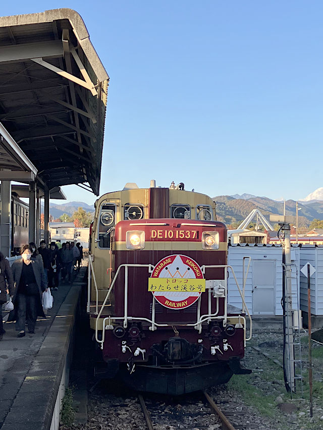 トロッコわたらせ渓谷号