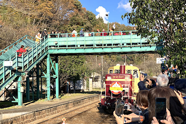 トロッコわたらせ渓谷号