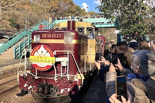 トロッコわたらせ渓谷号