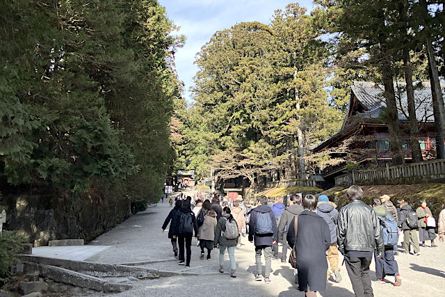 日光東照宮の表参道