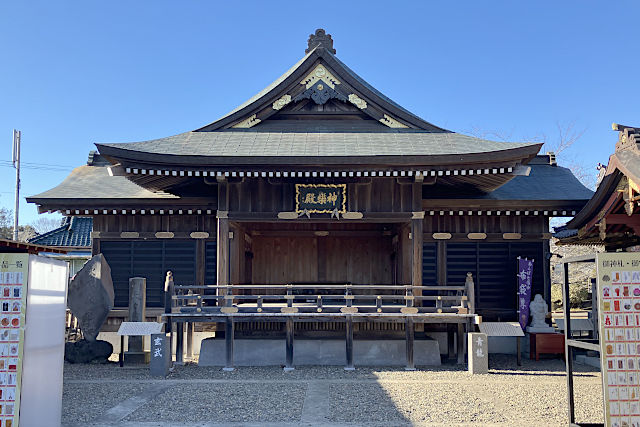 大杉神社の神楽殿