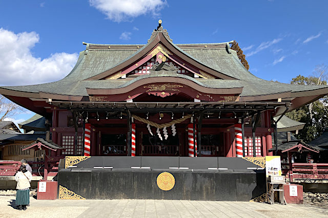 笠間稲荷神社・拝殿