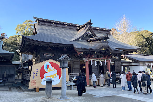 大洗磯前神社・拝殿