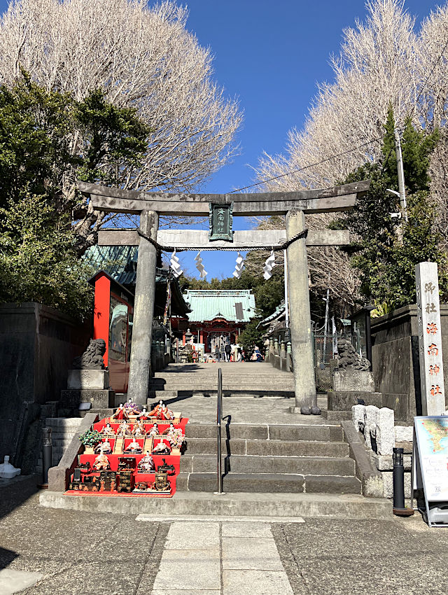 海南神社の鳥居