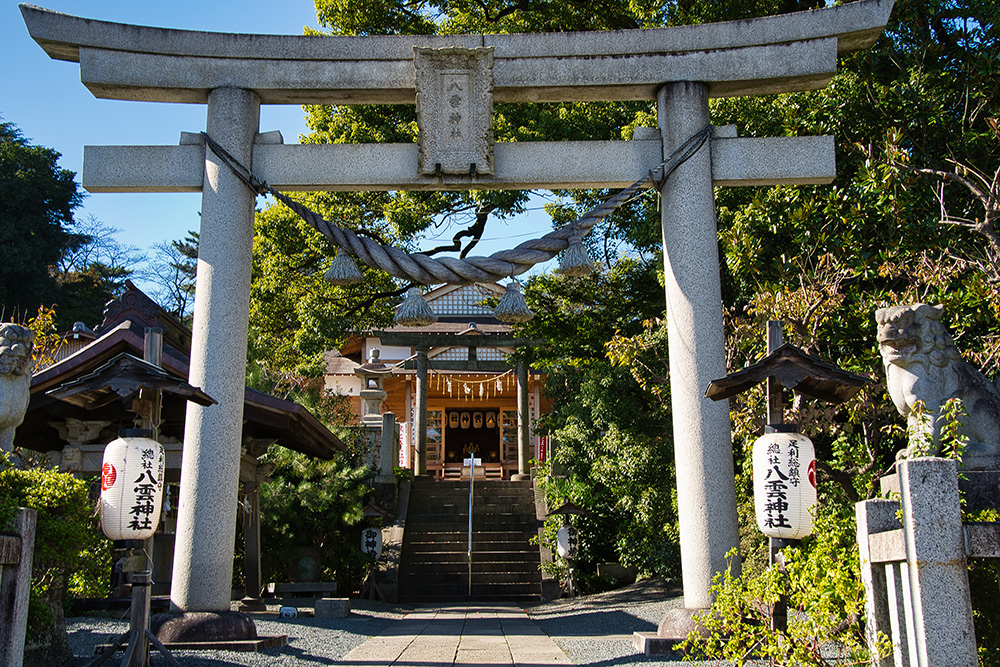 八雲神社の鳥居