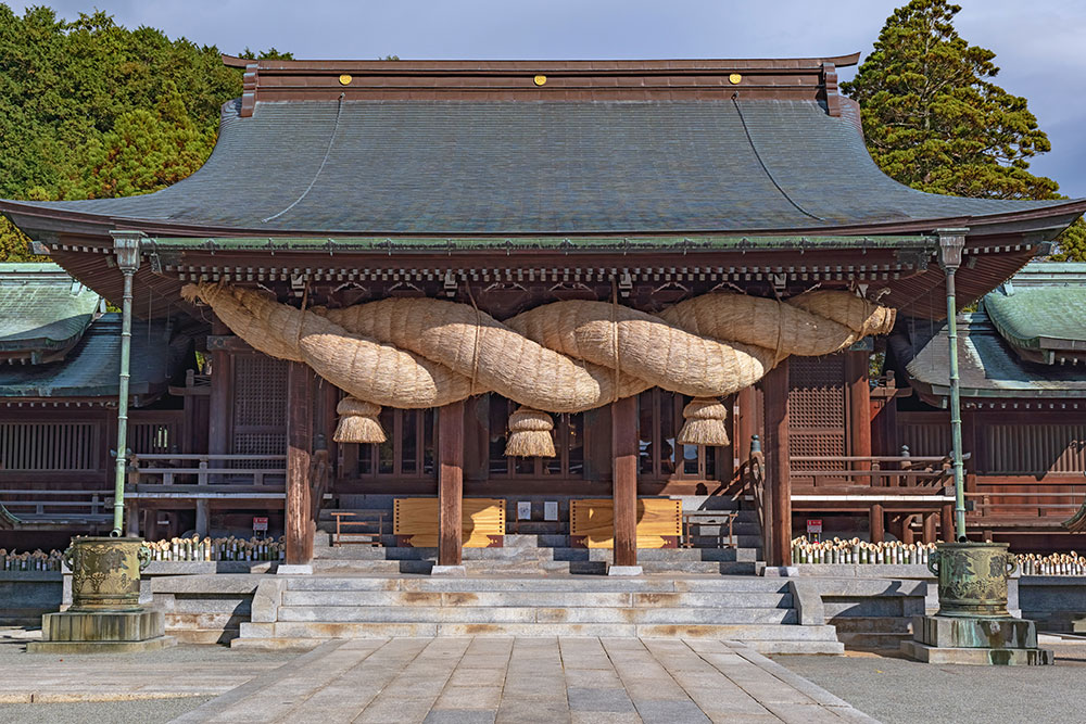 福岡 宮地嶽神社 拝殿