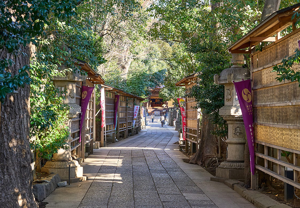 戸越八幡神社の参道